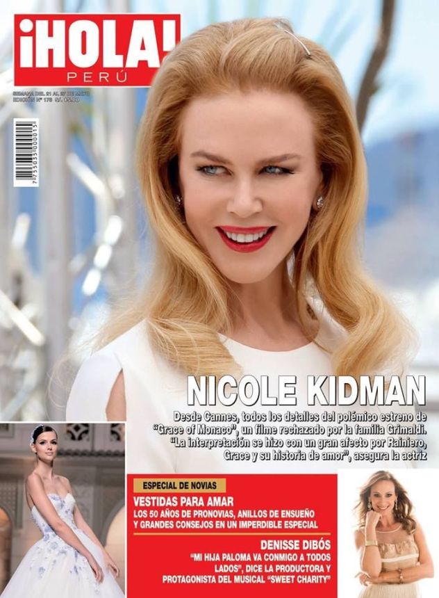 HOLA PERU magazine side cover 21 May 2014