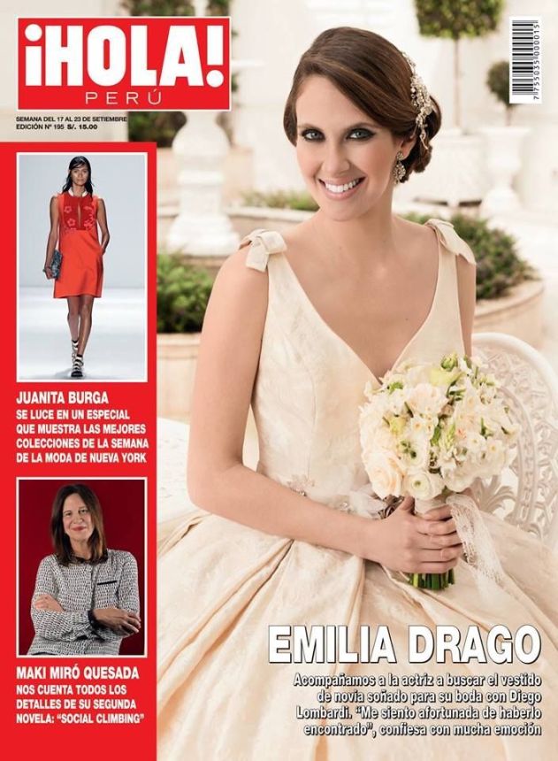 HOLA PERU magazine side cover 17 September 2014