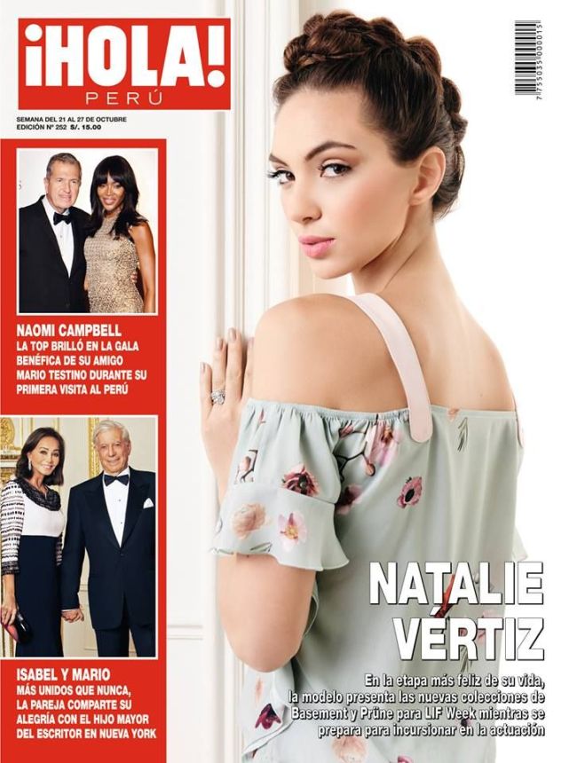 HOLA PERU magazine side cover 21 October 2015