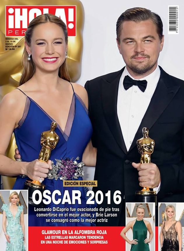 HOLA PERU magazine side cover 2 March 2016