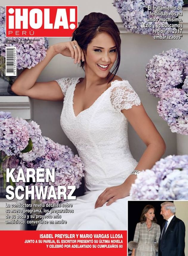 HOLA PERU magazine side cover 16 March 2016