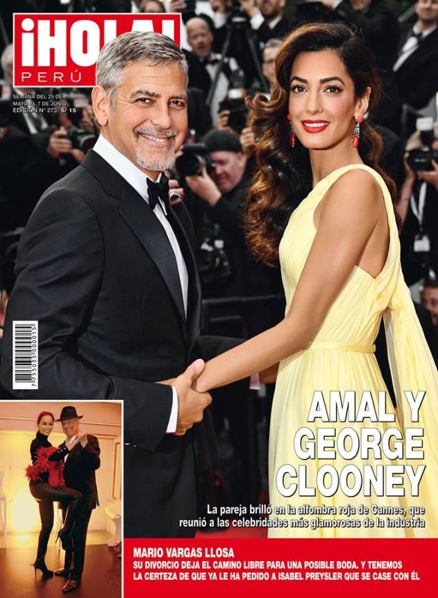 HOLA PERU magazine side cover 25 May 2016