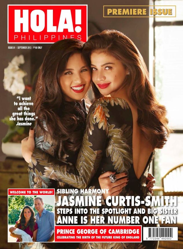 HOLA PHILIPPINES magazine side cover Issue 1  September 2013