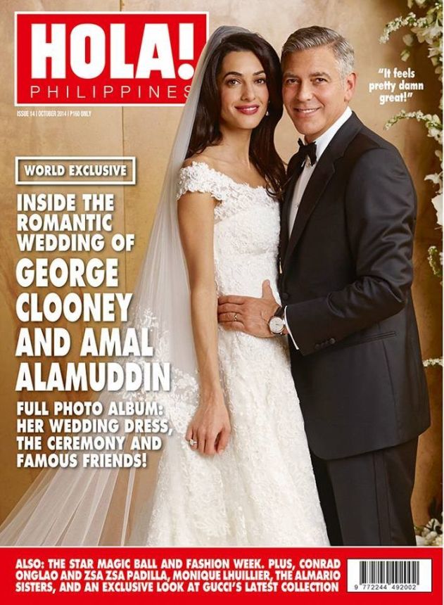 HOLA PHILIPPINES magazine side cover  October 2014
