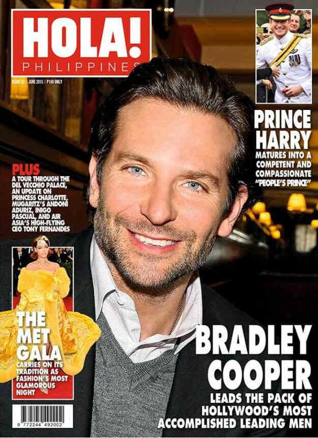HOLA PHILIPPINES magazine side cover  June 2015