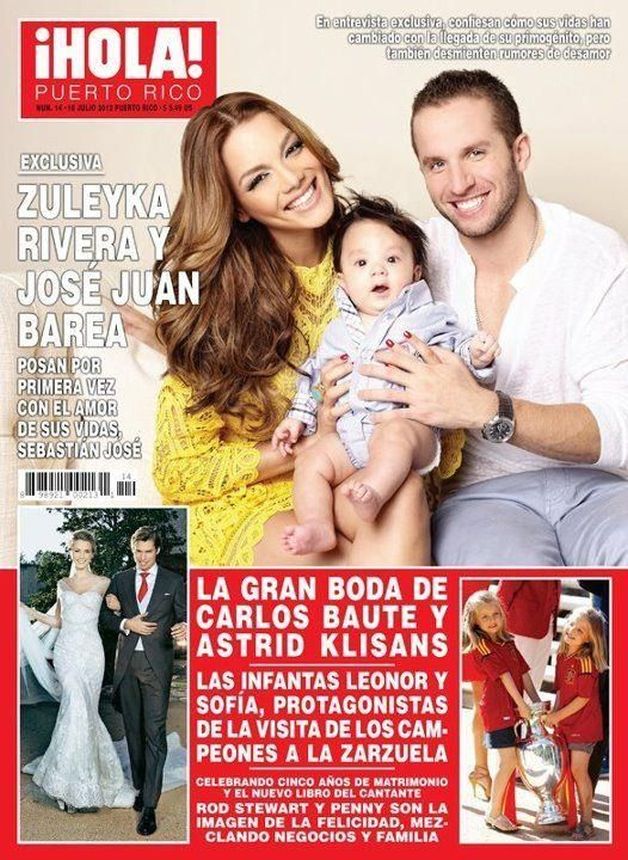 HOLA PUERTO RICO magazine side cover 14 July 2012