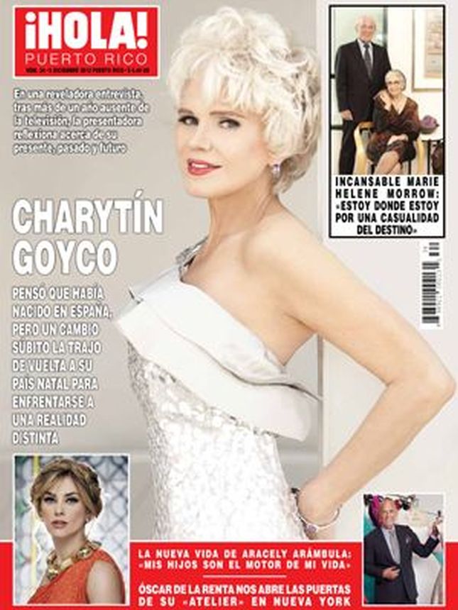 HOLA PUERTO RICO magazine side cover 28 November 2012