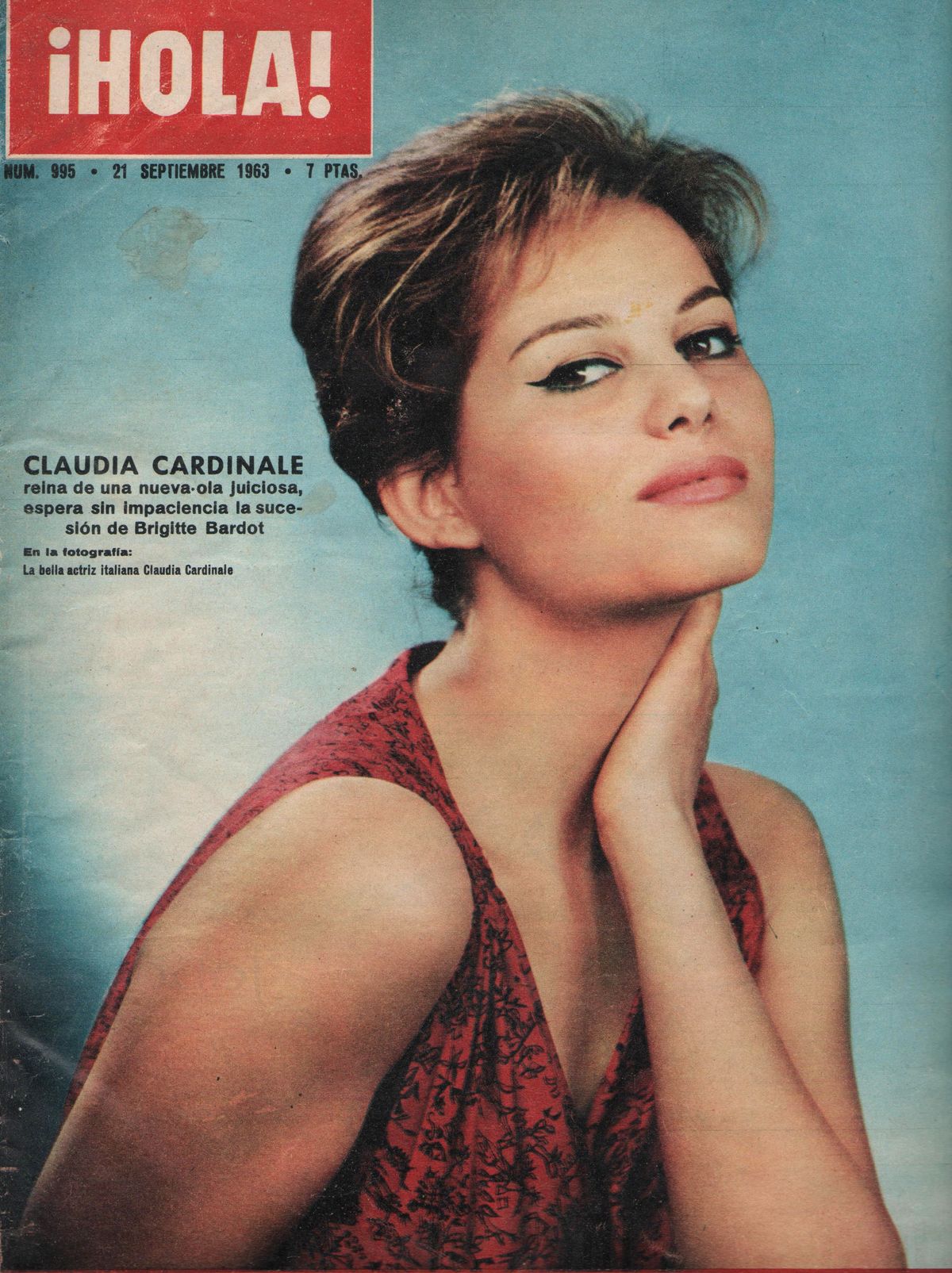 HOLA magazine side cover 21 September 1963