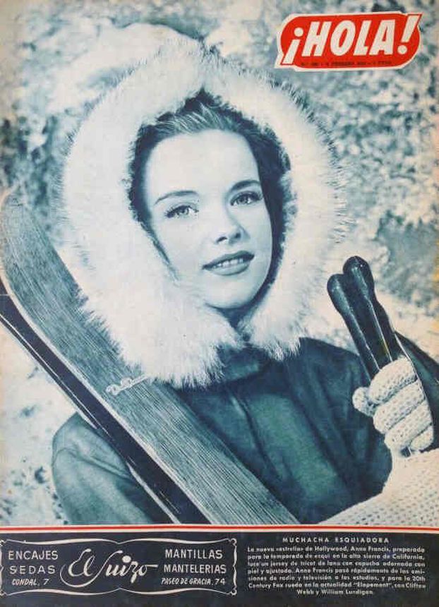 HOLA magazine side cover 9 February 1952