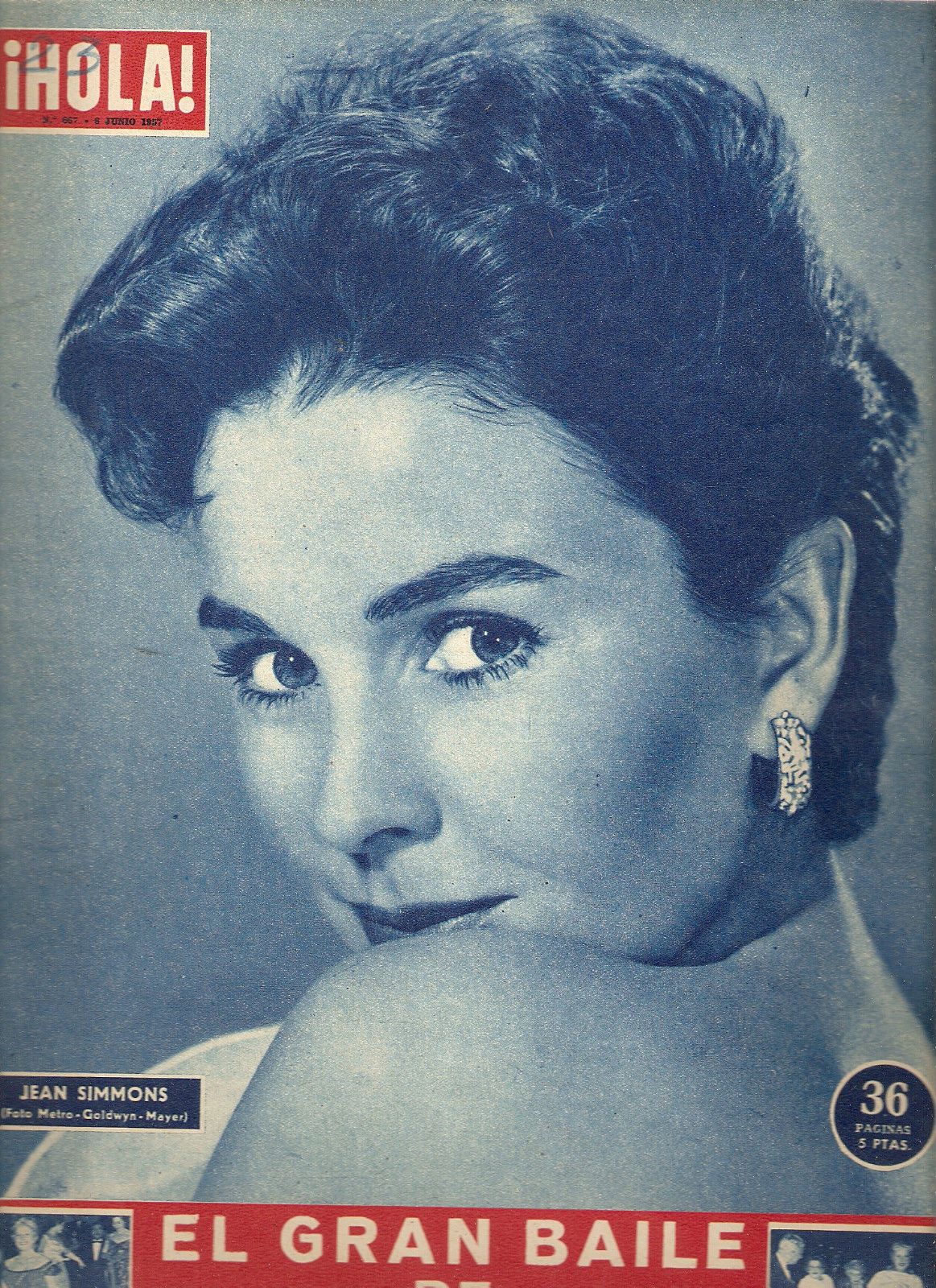 HOLA magazine side cover 8 June 1957