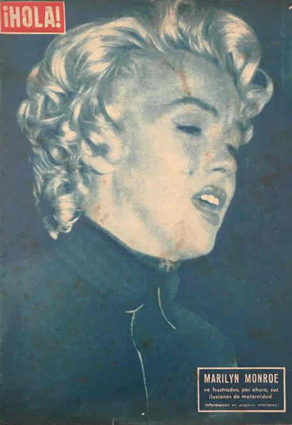 HOLA magazine side cover  August 1957