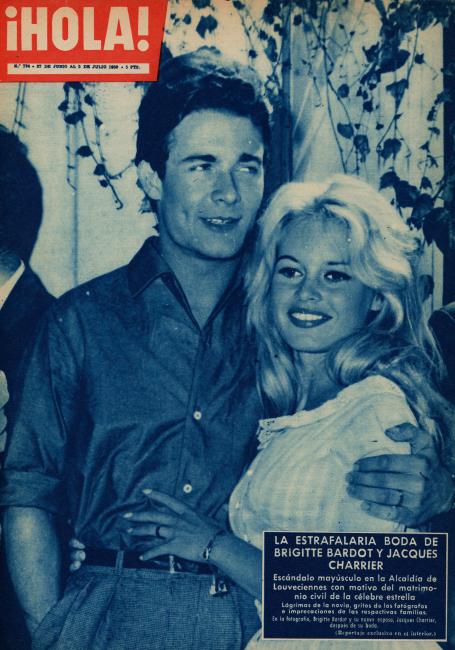 HOLA magazine side cover 27 June 1959