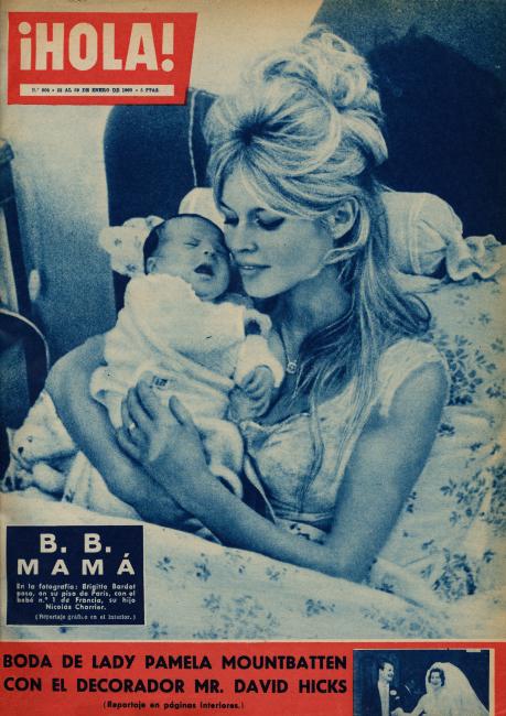 HOLA magazine side cover 23 January 1960