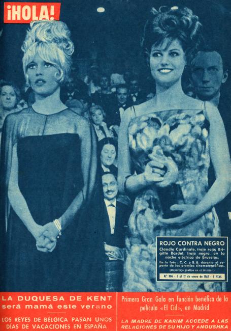 HOLA magazine side cover 6 January 1962