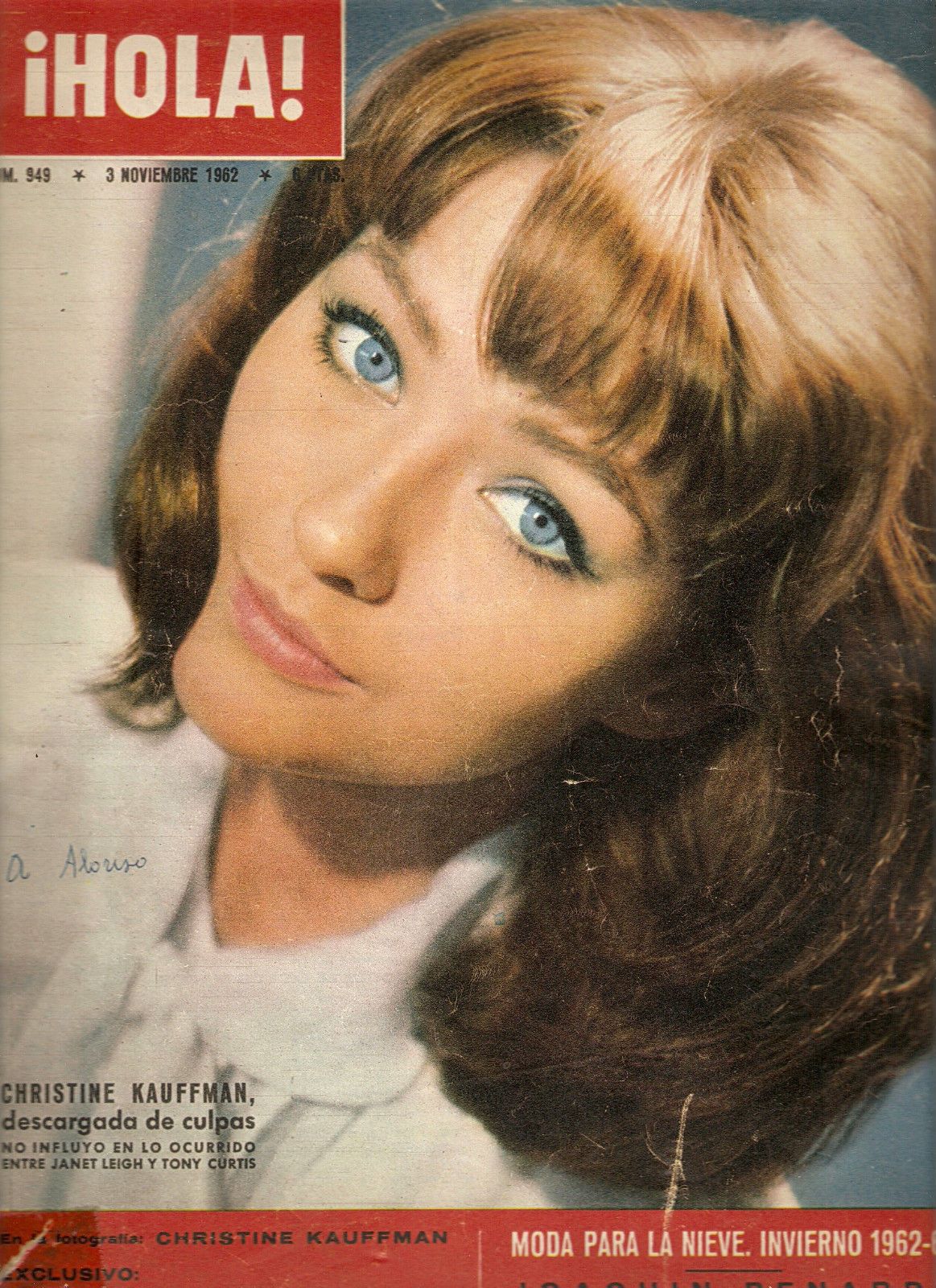 HOLA magazine side cover 3 November 1962