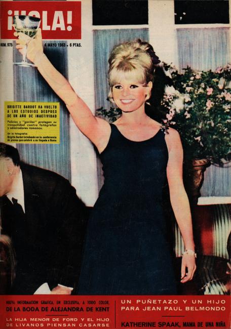 HOLA magazine side cover 4 May 1963