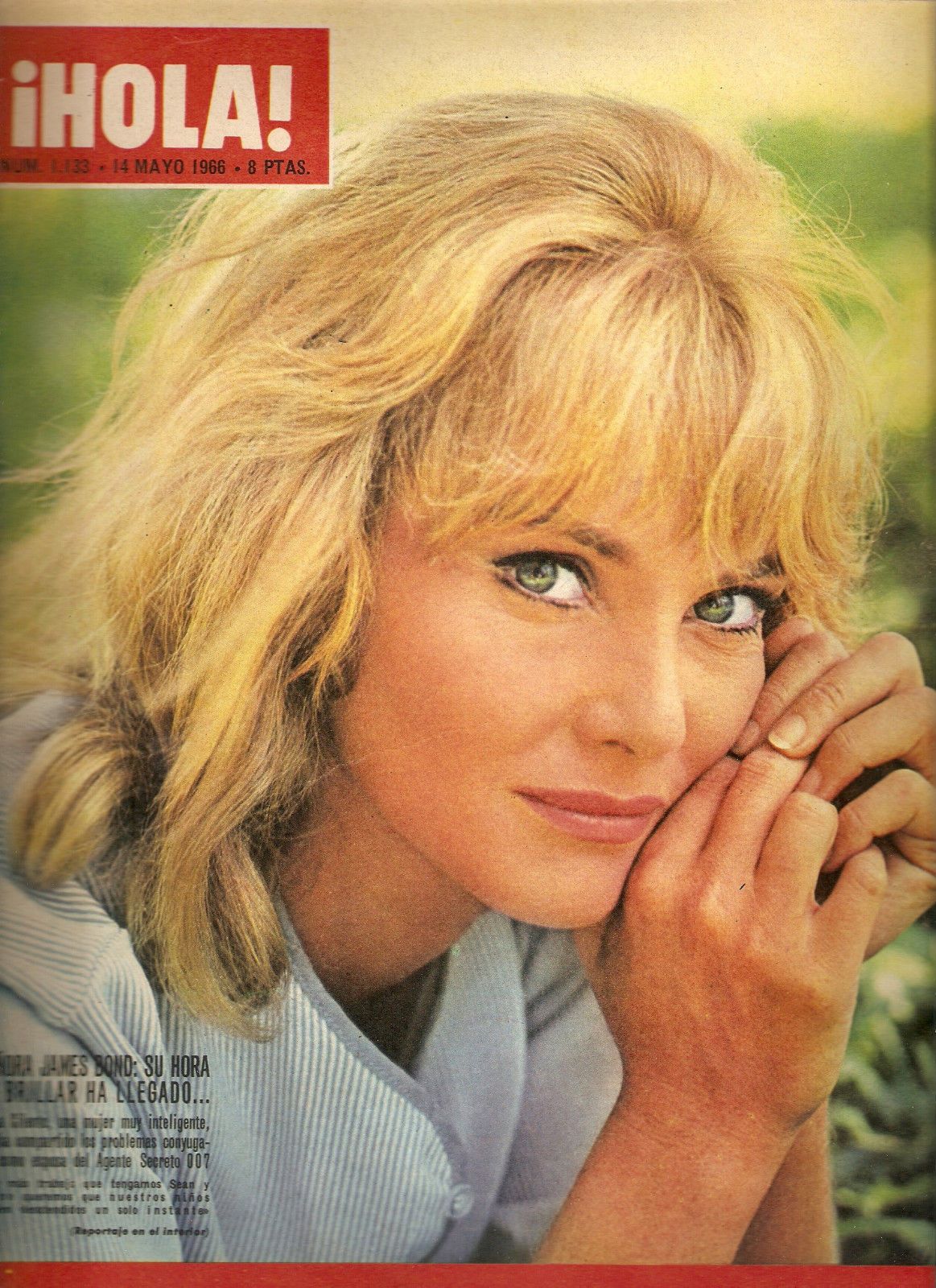 HOLA magazine side cover 14 May 1966