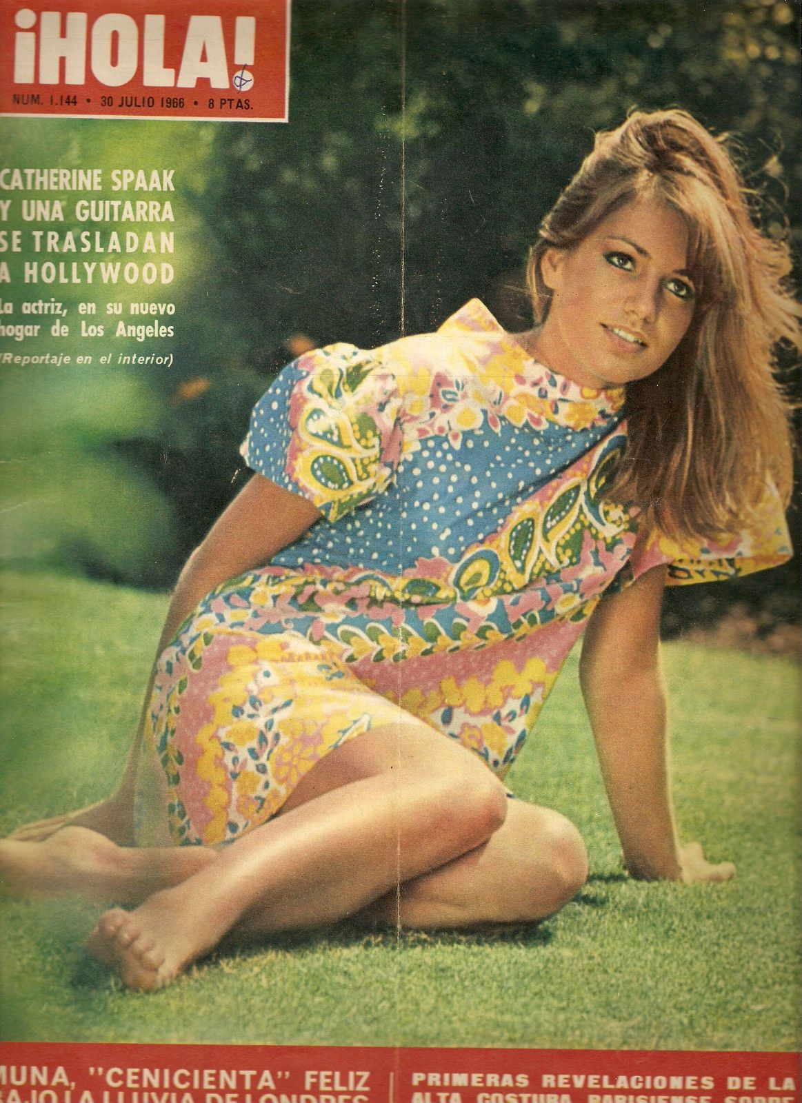 HOLA magazine side cover 30 July 1966