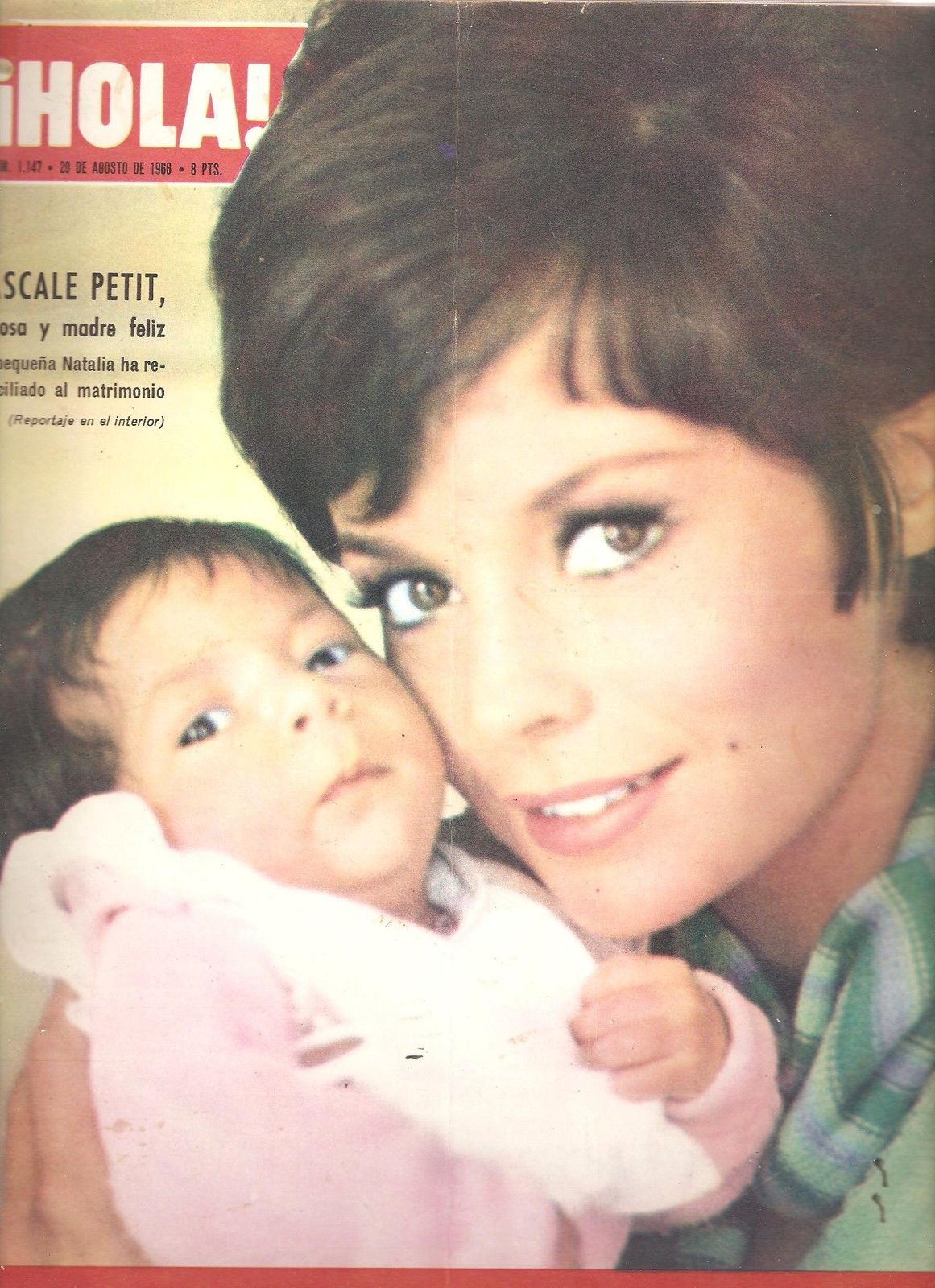 HOLA magazine side cover 20 August 1966