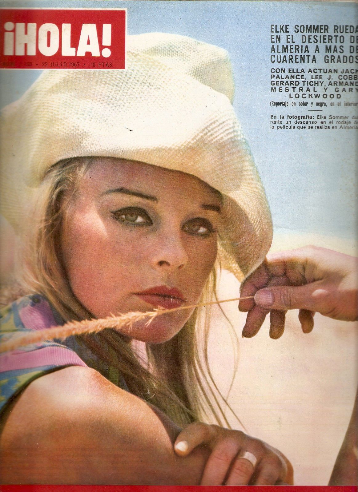 HOLA magazine side cover 22 July 1967
