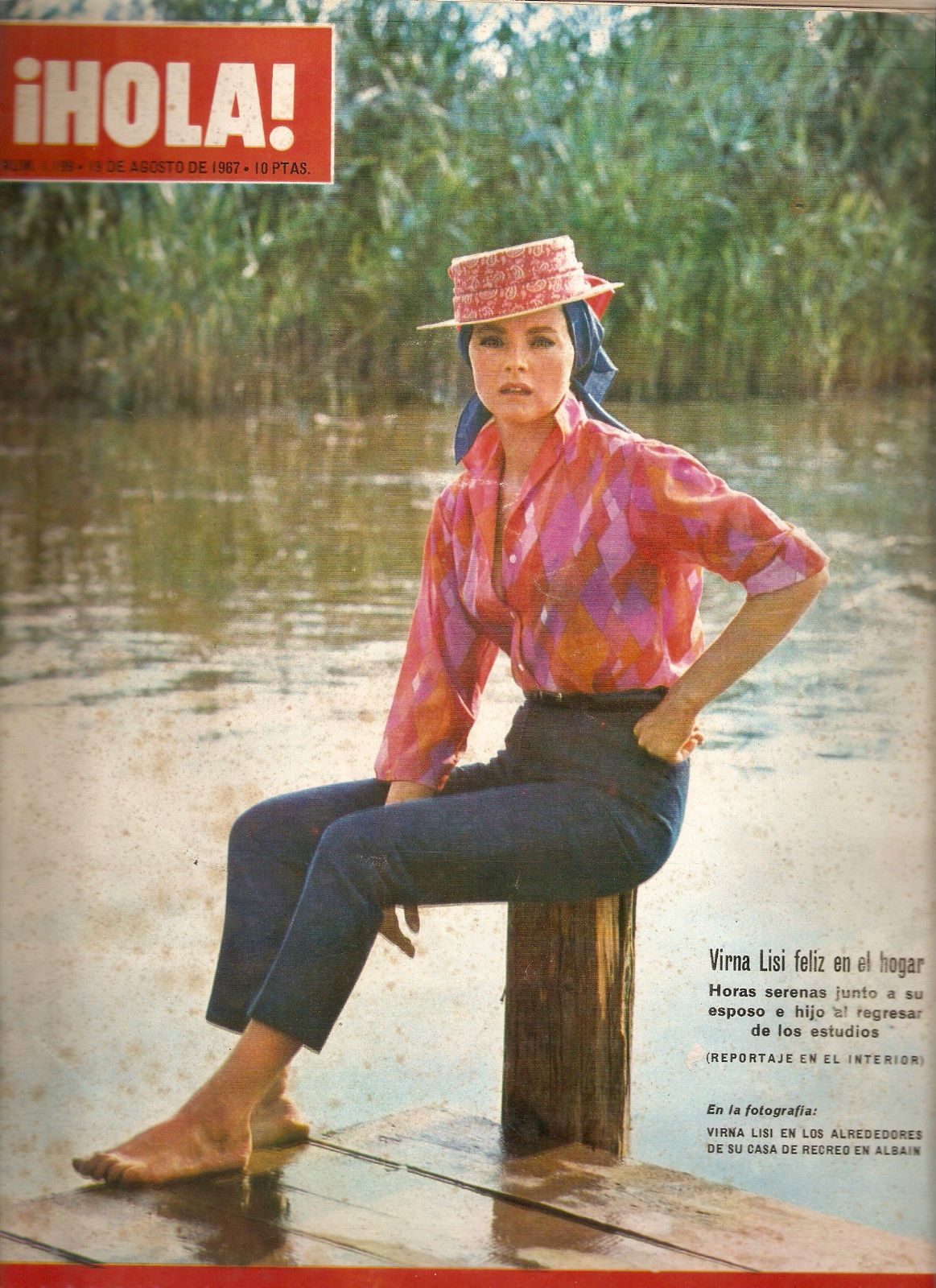 HOLA magazine side cover 19 August 1967