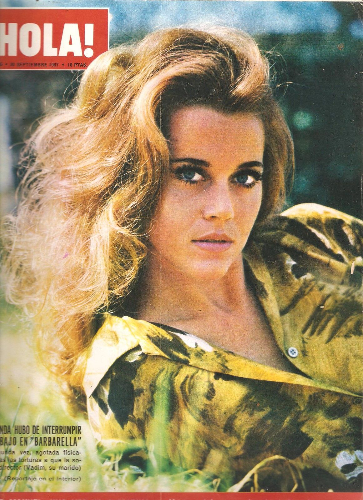 HOLA magazine side cover 30 September 1967