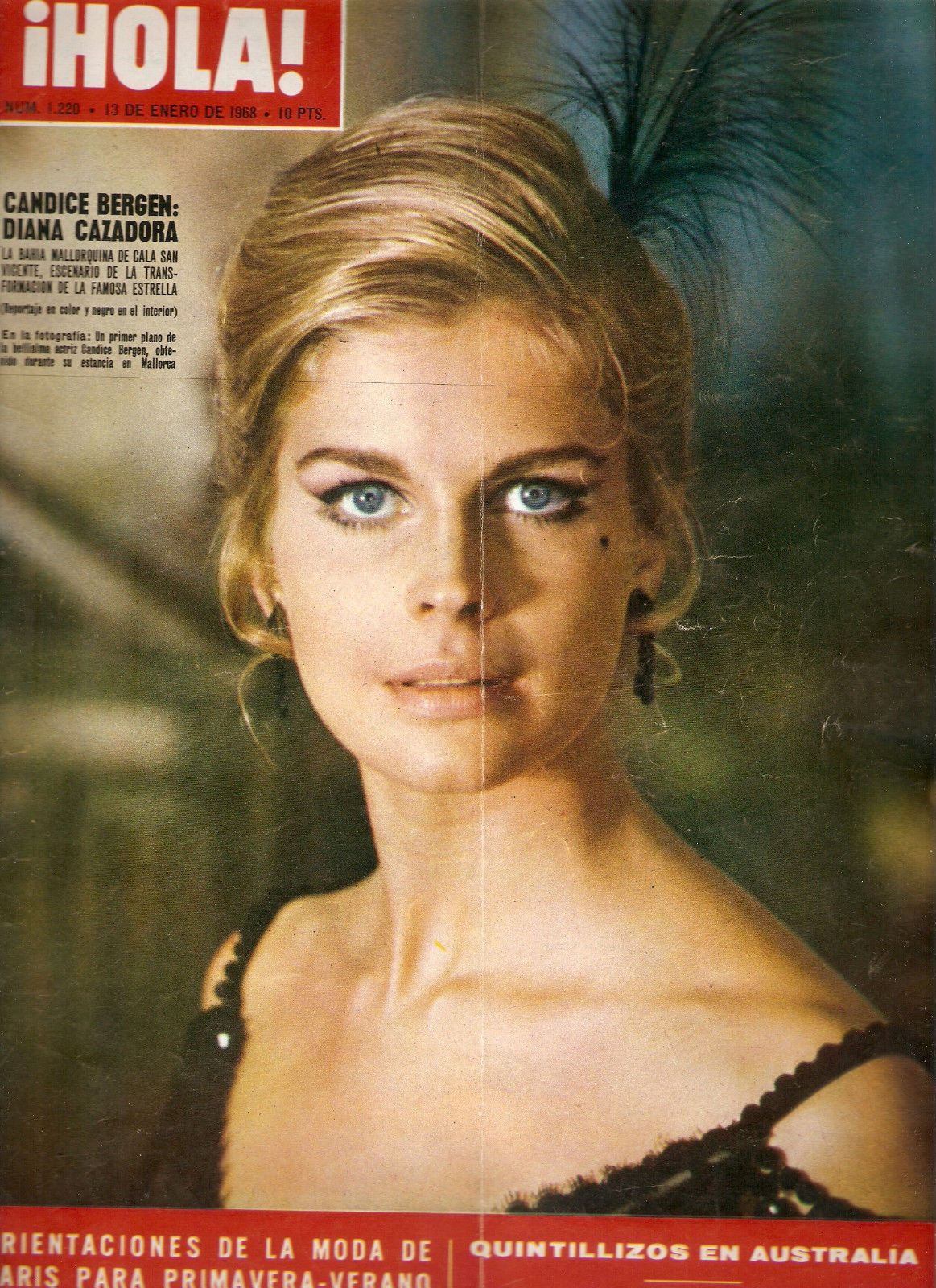 HOLA magazine side cover 13 January 1968