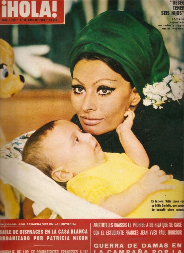 HOLA magazine side cover 31 May 1969