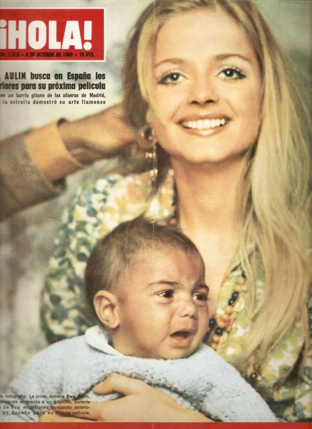 HOLA magazine side cover 4 October 1969
