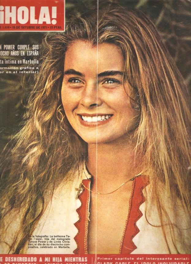 HOLA magazine side cover 16 October 1971