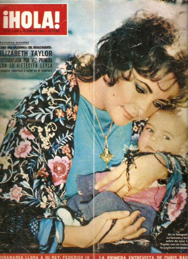 HOLA magazine side cover 22 January 1972