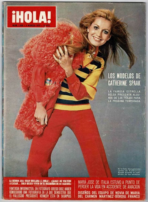 HOLA magazine side cover Issue 1436 4 March 1972