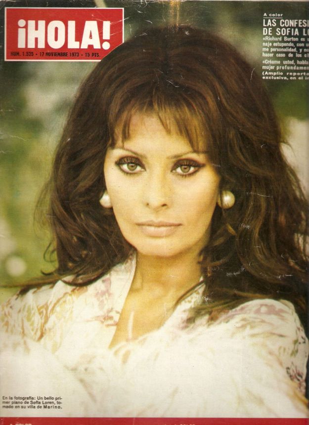 HOLA magazine side cover 17 November 1973