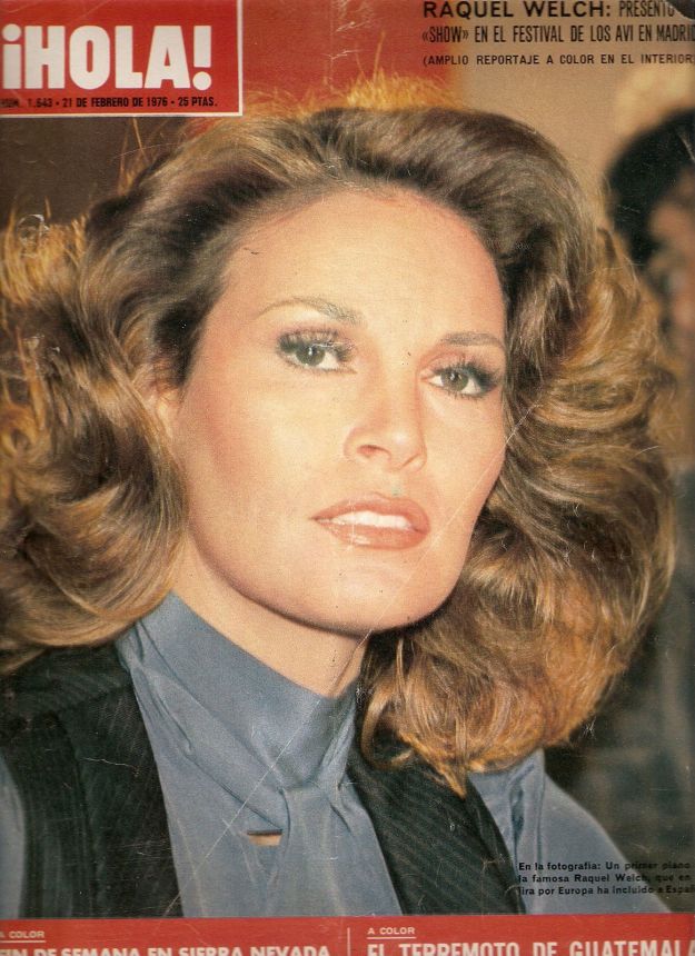 HOLA magazine side cover 21 February 1976