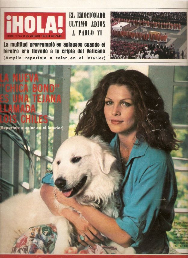 HOLA magazine side cover 26 August 1978