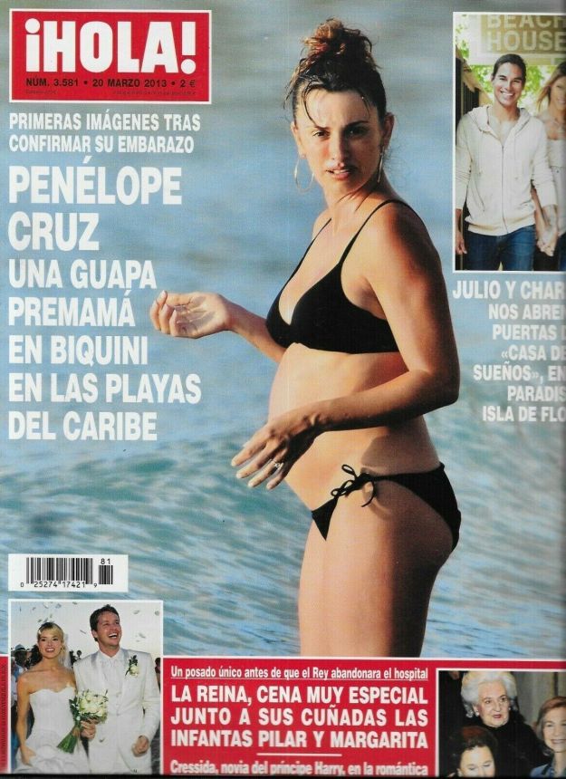 HOLA magazine side cover 20 March 2013