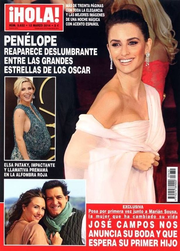 HOLA magazine side cover 12 March 2014