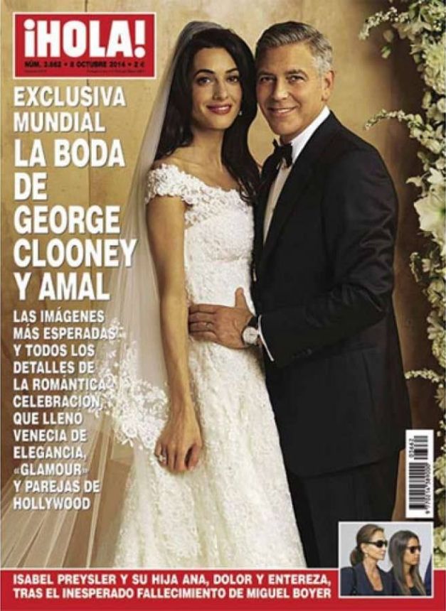 HOLA magazine side cover 8 October 2014