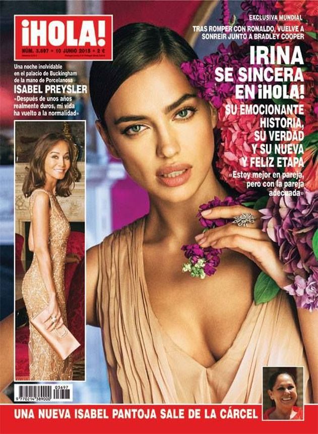 HOLA magazine side cover 10 June 2015