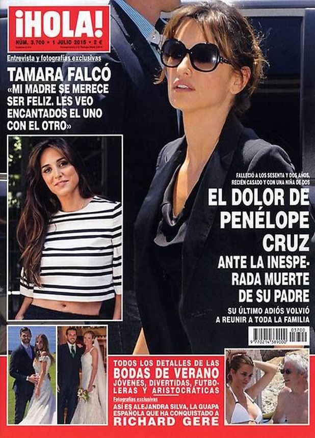 HOLA magazine side cover 1 July 2015
