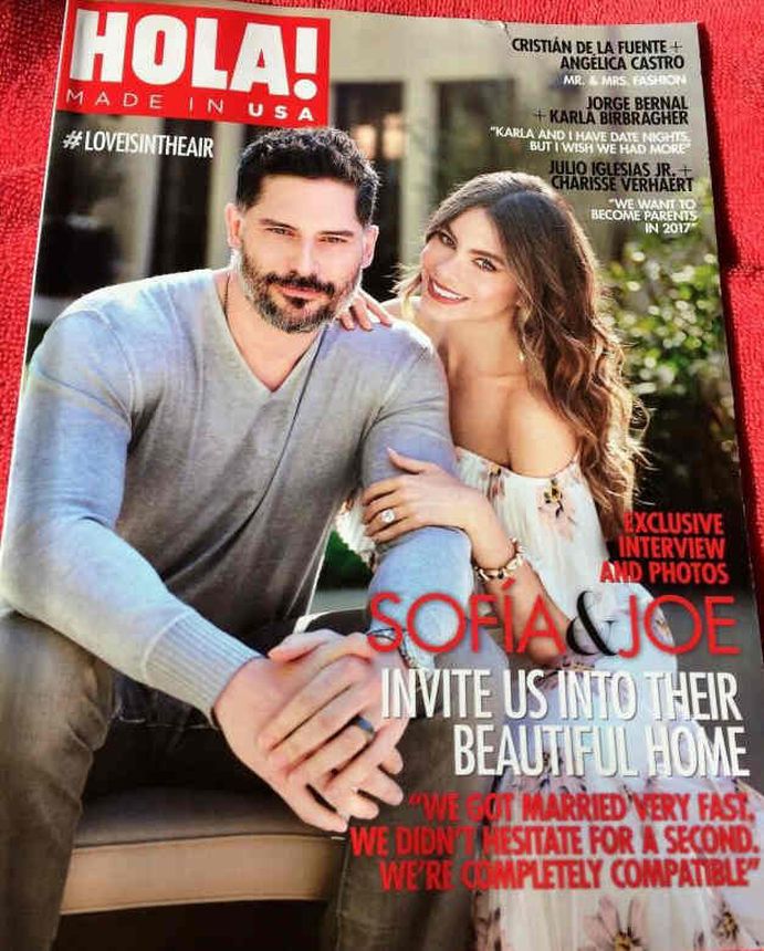 HOLA USA magazine side cover  March 2017