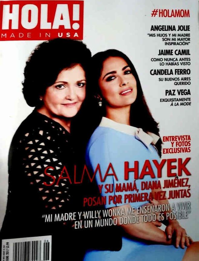 HOLA USA magazine side cover  May/June 2017