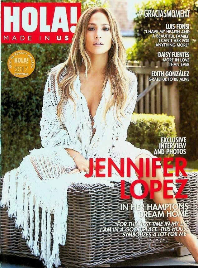 HOLA USA magazine side cover  October 2017