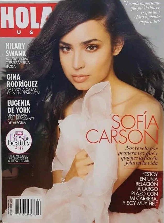 HOLA USA magazine side cover  October 2018