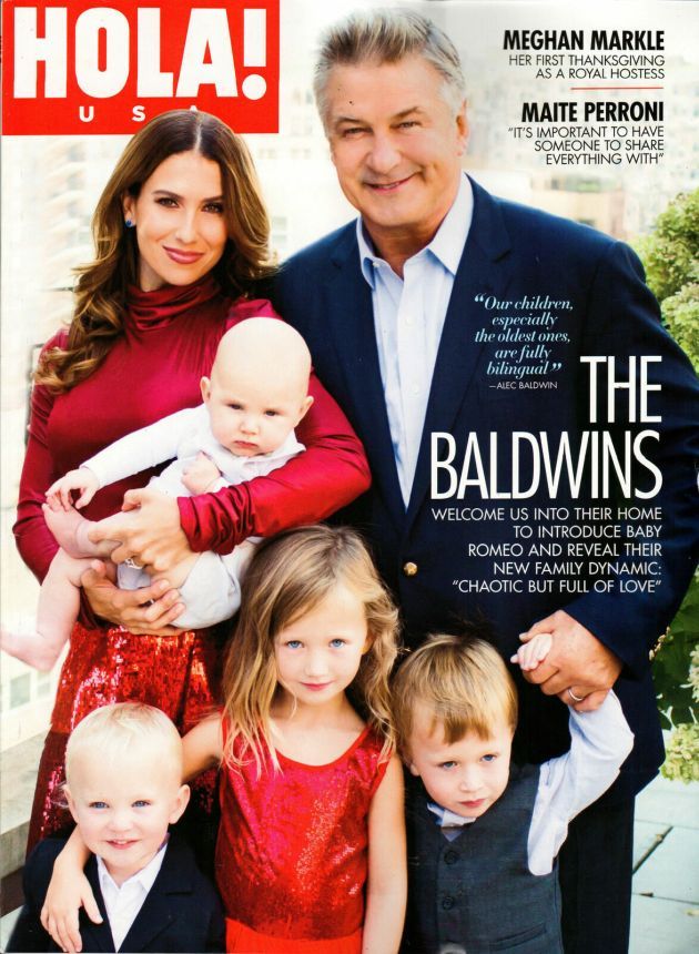 HOLA USA magazine side cover  November 2018