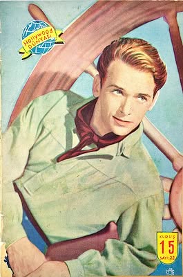 HOLLYWOOD DUNYASI magazine side cover Issue 22 8 April 1944