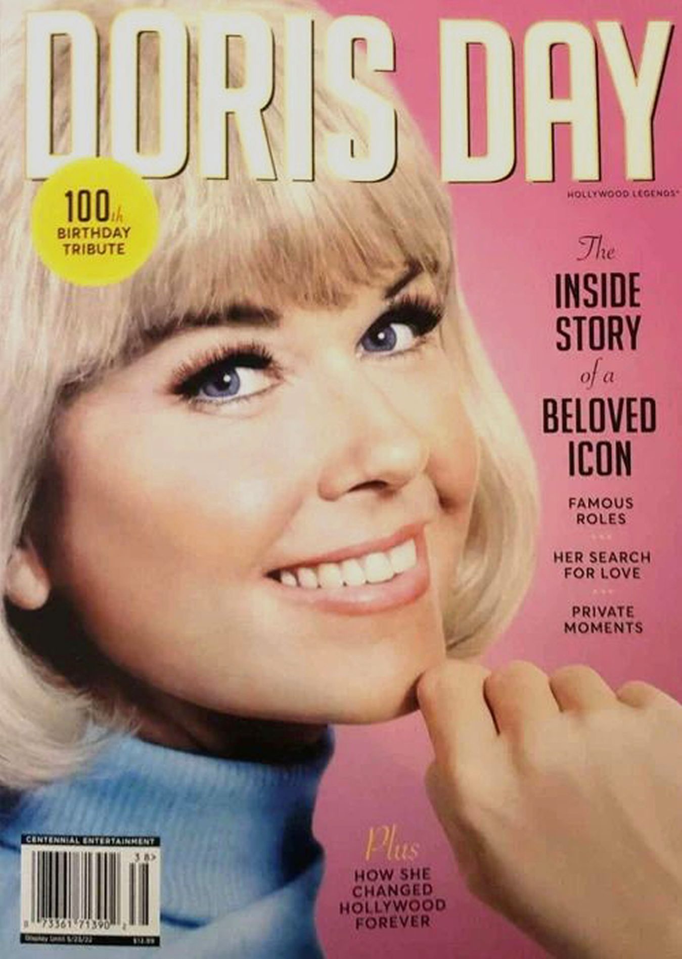 HOLLYWOOD LEGENDS magazine side cover   2022