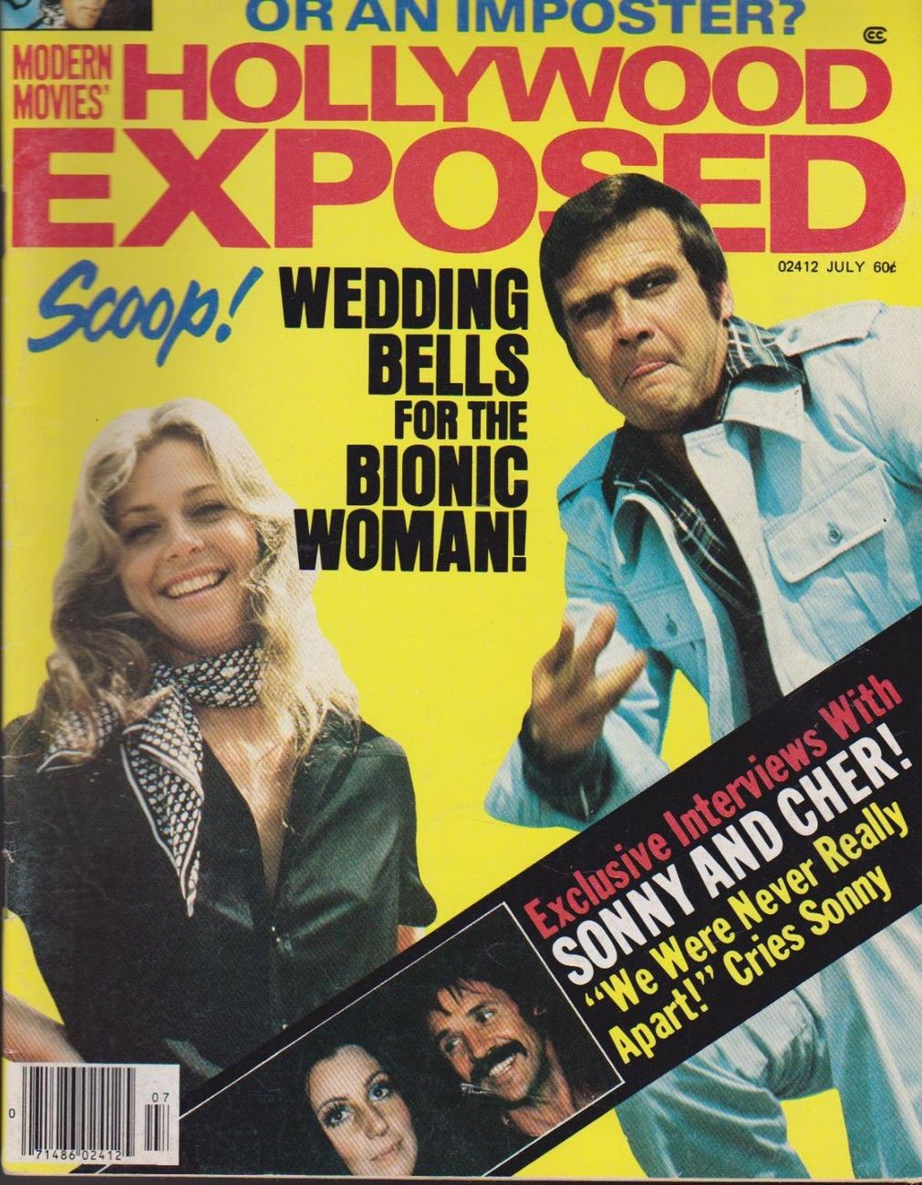 MODERN MOVIES magazine side cover July 1976
