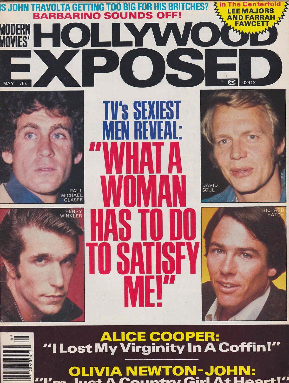 MODERN MOVIES magazine side cover May 1977