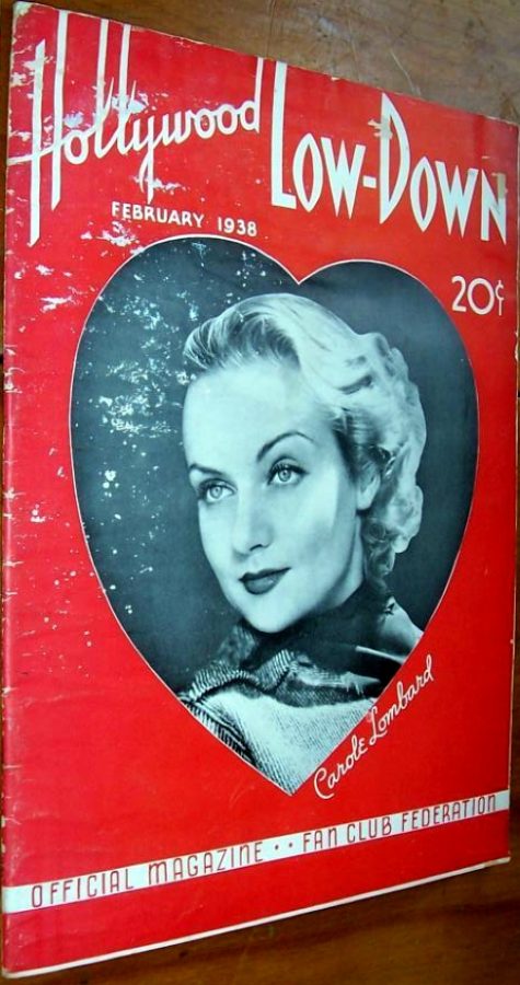 HOLLYWOOD LOW-DOWN | THE magazine side cover February 1938